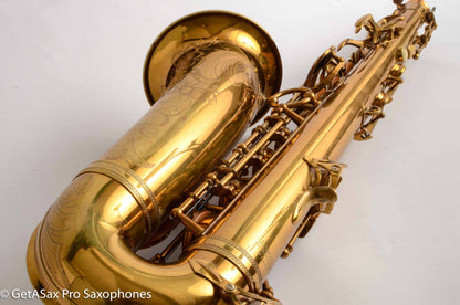 Selmer Balanced Action Alto Original Lacquer Matt Stohrer Overhaul Exceptional 27403