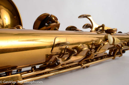 Selmer Balanced Action Alto Original Lacquer Matt Stohrer Overhaul Exceptional 27403