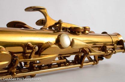 Selmer Balanced Action Alto Original Lacquer Matt Stohrer Overhaul Exceptional 27403