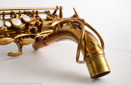 Selmer Balanced Action Alto Original Lacquer Matt Stohrer Overhaul Exceptional 27403