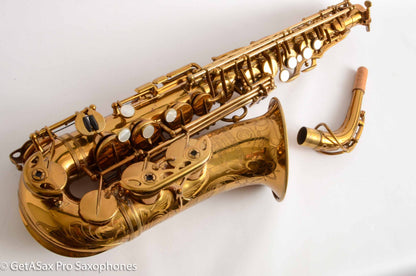 Selmer Balanced Action Alto Original Lacquer Matt Stohrer Overhaul Exceptional 27403
