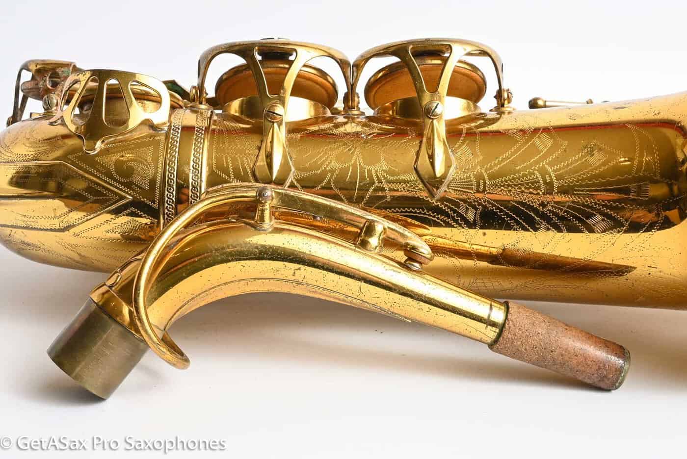 Selmer Balanced Action Alto Relacquered Old Pads Beautiful! 21178