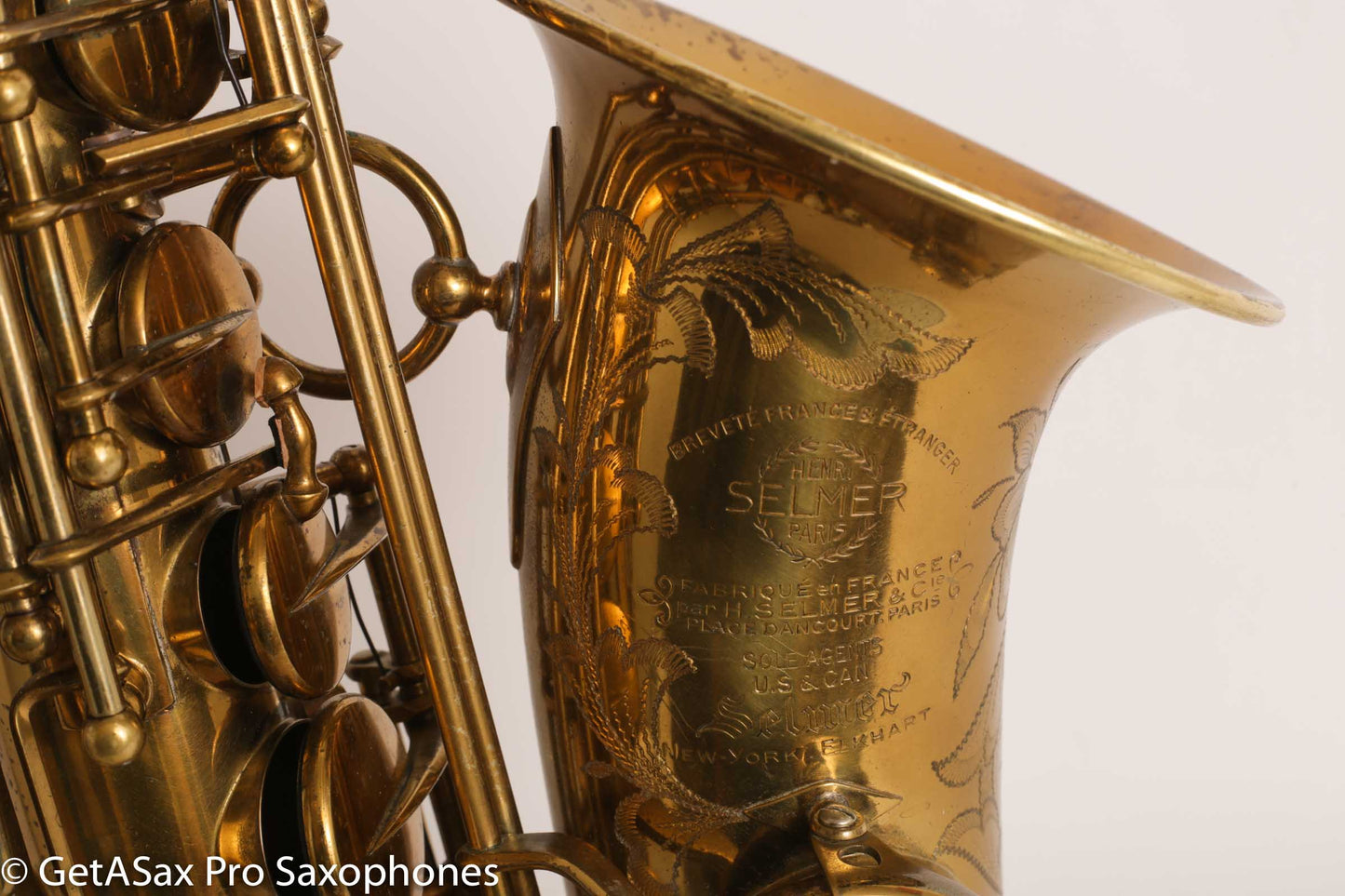 Selmer Balanced Action Alto Saxophone Excellent Condition Original Overhauled 24352