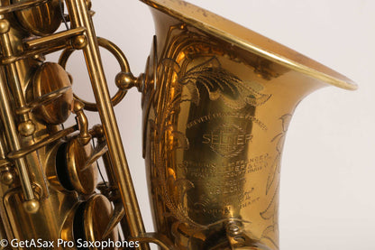 Selmer Balanced Action Alto Saxophone Excellent Condition Original Overhauled 24352