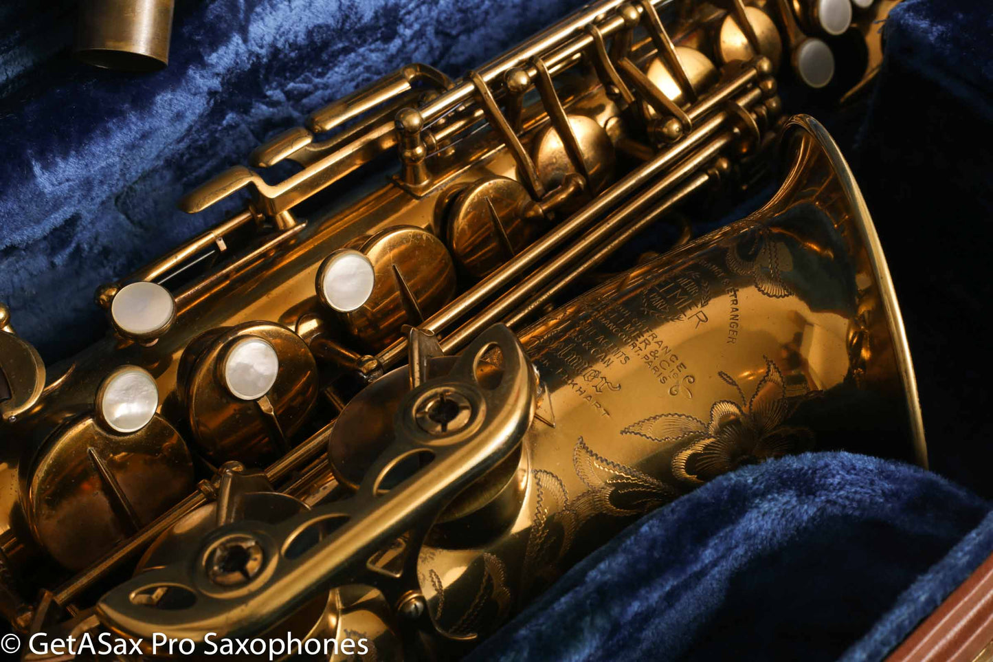 Selmer Balanced Action Alto Saxophone Excellent Condition Original Overhauled 24352
