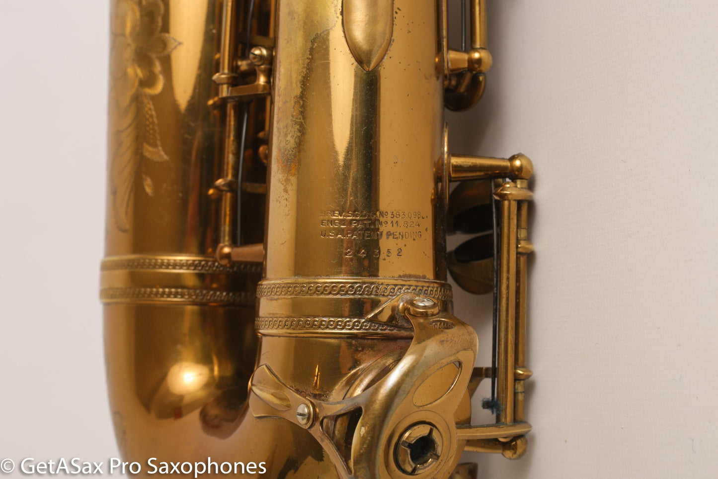 Selmer Balanced Action Alto Saxophone Excellent Condition Original Overhauled 24352