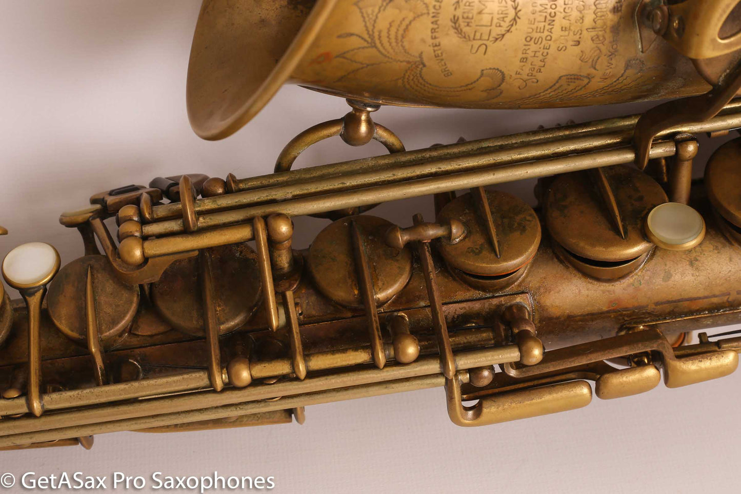 Selmer Balanced Action Alto Saxophone 24540 Original Lacquer Good Condition