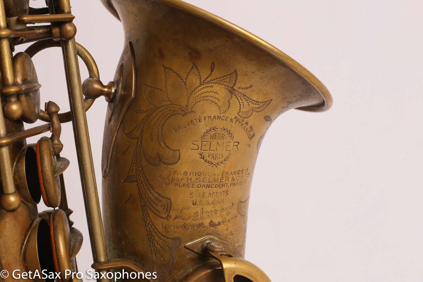 Selmer Balanced Action Alto Saxophone 24540 Original Lacquer Good Condition