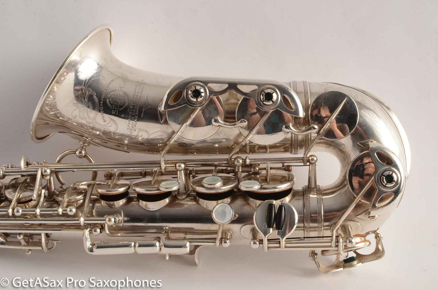 Selmer Balanced Action Alto 1945 Fresh Overhauled Original Silver Plate Excellent Condition