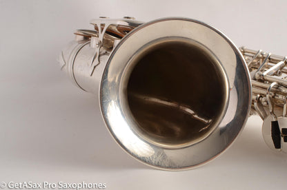 Selmer Balanced Action Alto 1945 Fresh Overhauled Original Silver Plate Excellent Condition