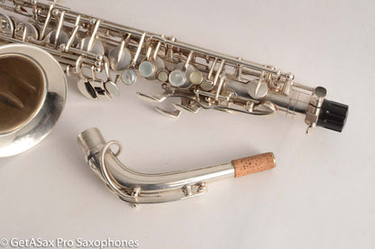 Selmer Balanced Action Alto 1945 Fresh Overhauled Original Silver Plate Excellent Condition