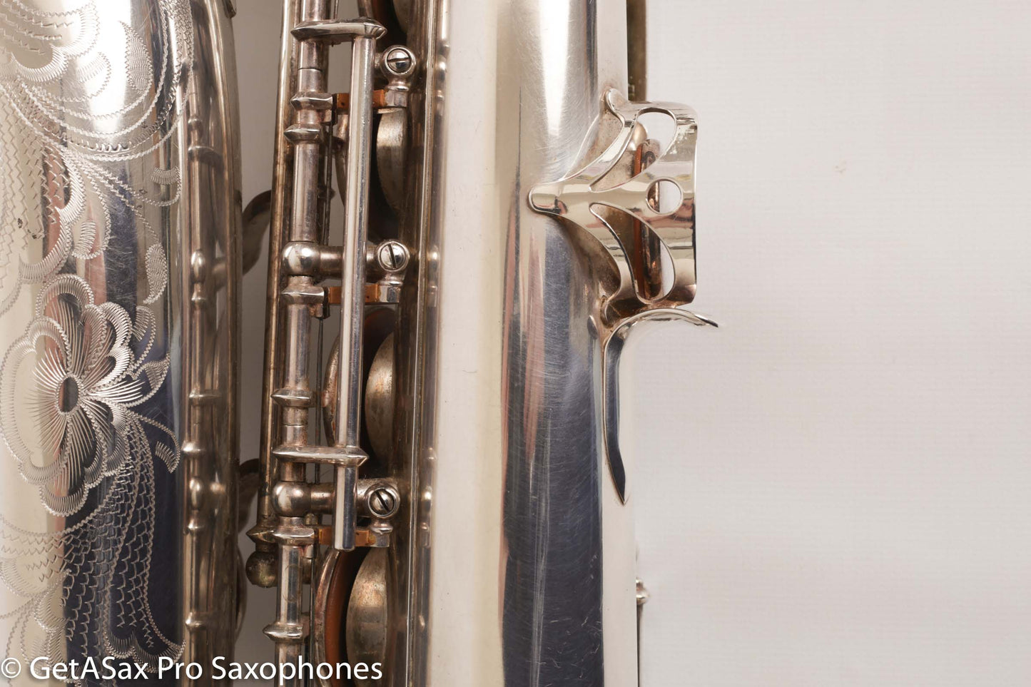 Selmer Balanced Action Alto Original Silver Plate Good Pads Beautiful 29621