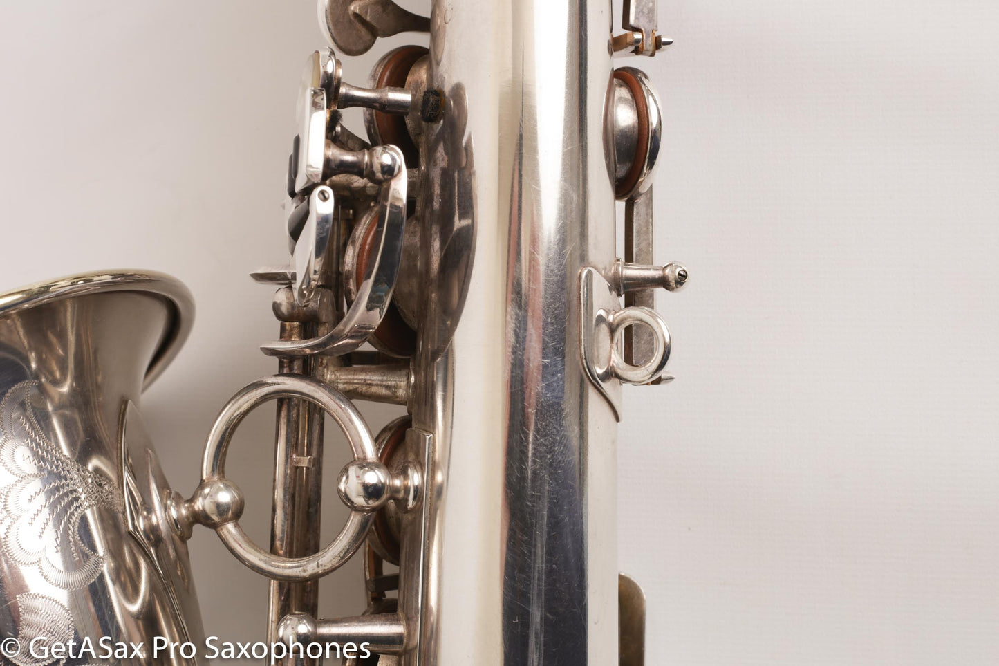 Selmer Balanced Action Alto Original Silver Plate Good Pads Beautiful 29621