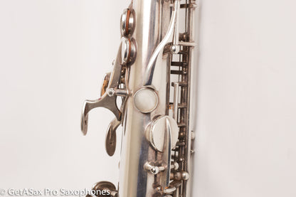 Selmer Balanced Action Alto Original Silver Plate Good Pads Beautiful 29621