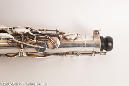 Selmer Balanced Action Alto Original Silver Plate Good Pads Beautiful 29621