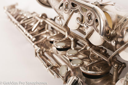 Selmer Balanced Action Alto Original Silver Plate Good Pads Beautiful 29621