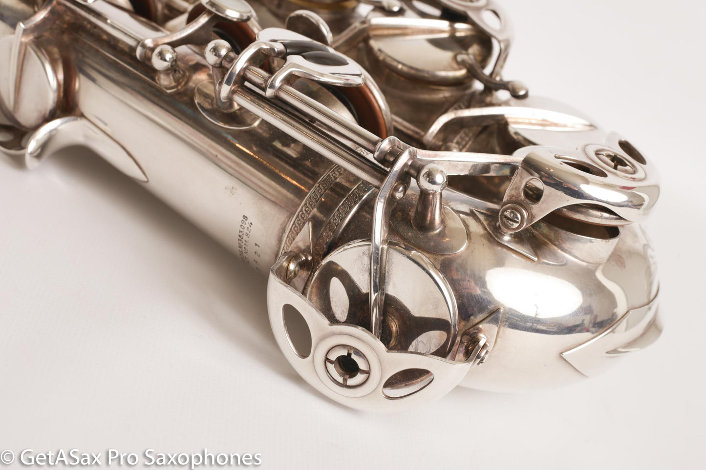 Selmer Balanced Action Alto Original Silver Plate Good Pads Beautiful 29621