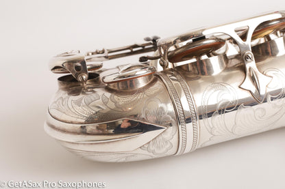 Selmer Balanced Action Alto Original Silver Plate Good Pads Beautiful 29621