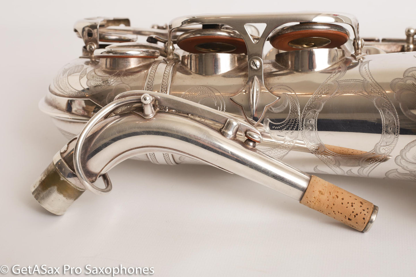 Selmer Balanced Action Alto Original Silver Plate Good Pads Beautiful 29621