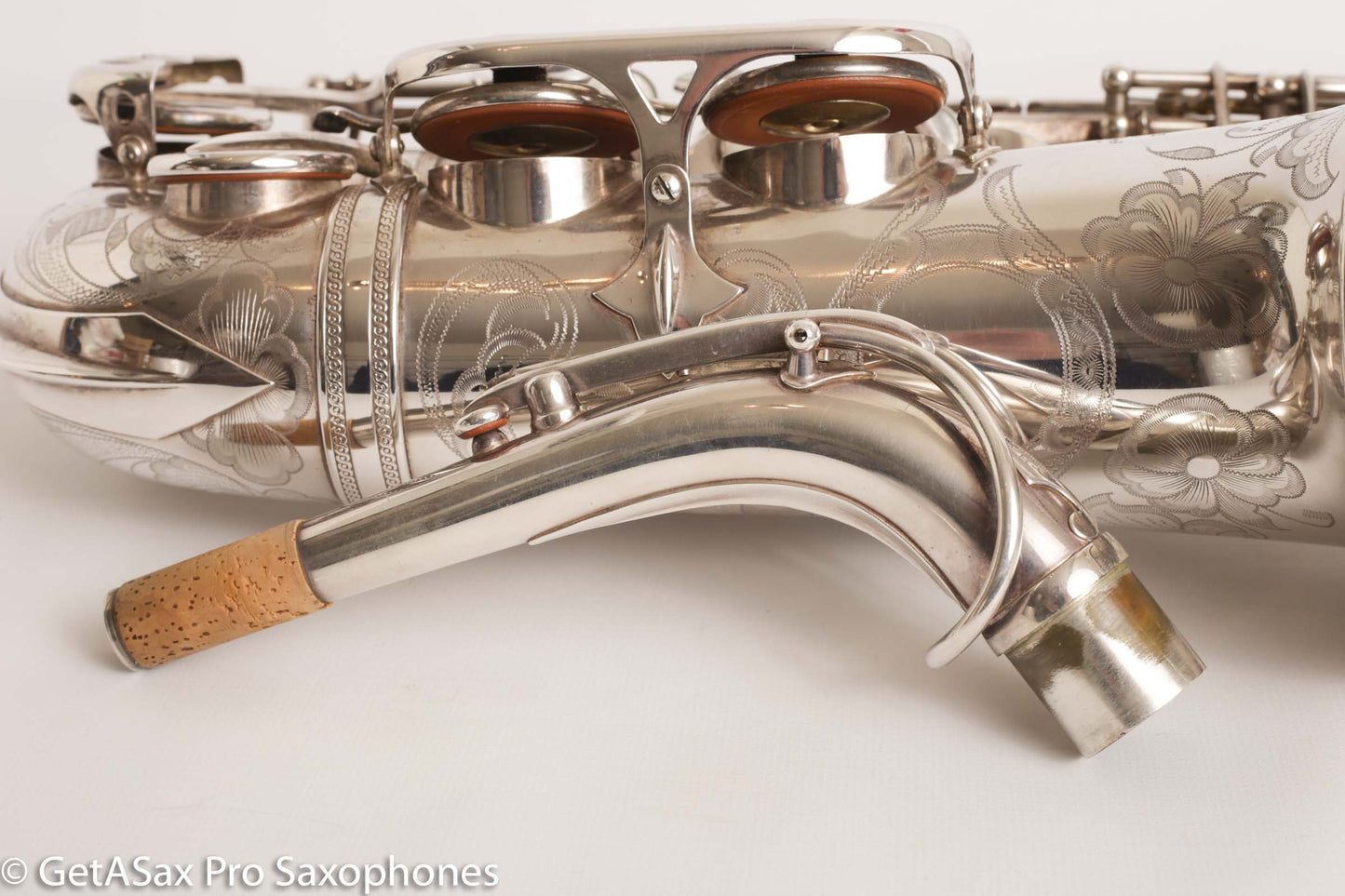 Selmer Balanced Action Alto Original Silver Plate Good Pads Beautiful 29621