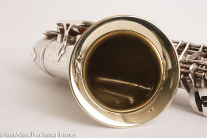 Selmer Balanced Action Alto Original Silver Plate Good Pads Beautiful 29621