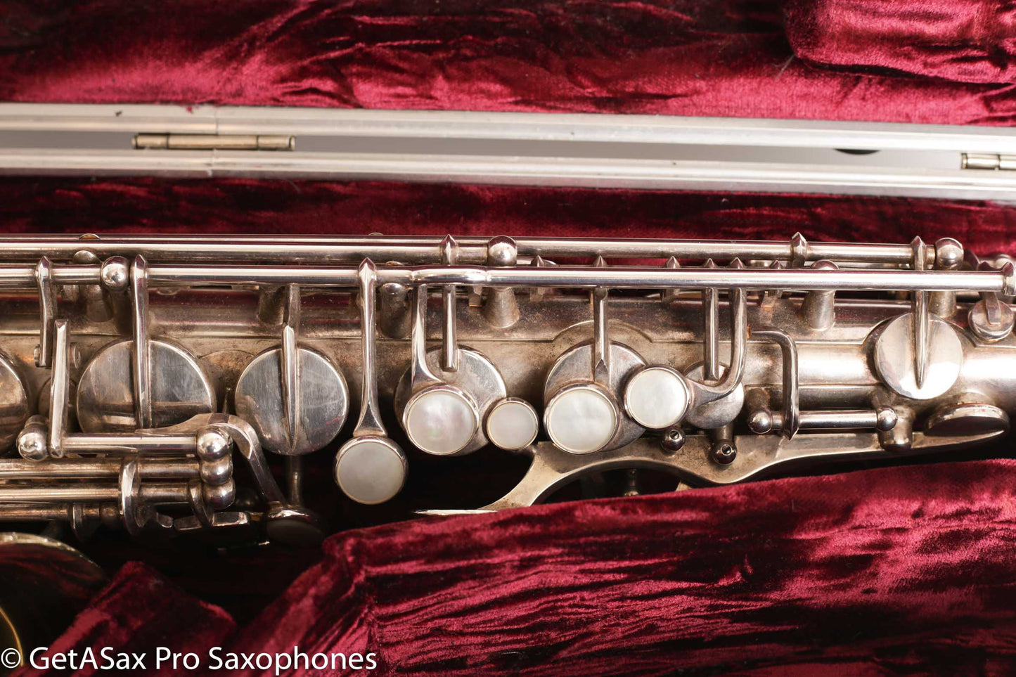 Selmer Balanced Action Alto Original Silver Plate Good Pads Beautiful 29621