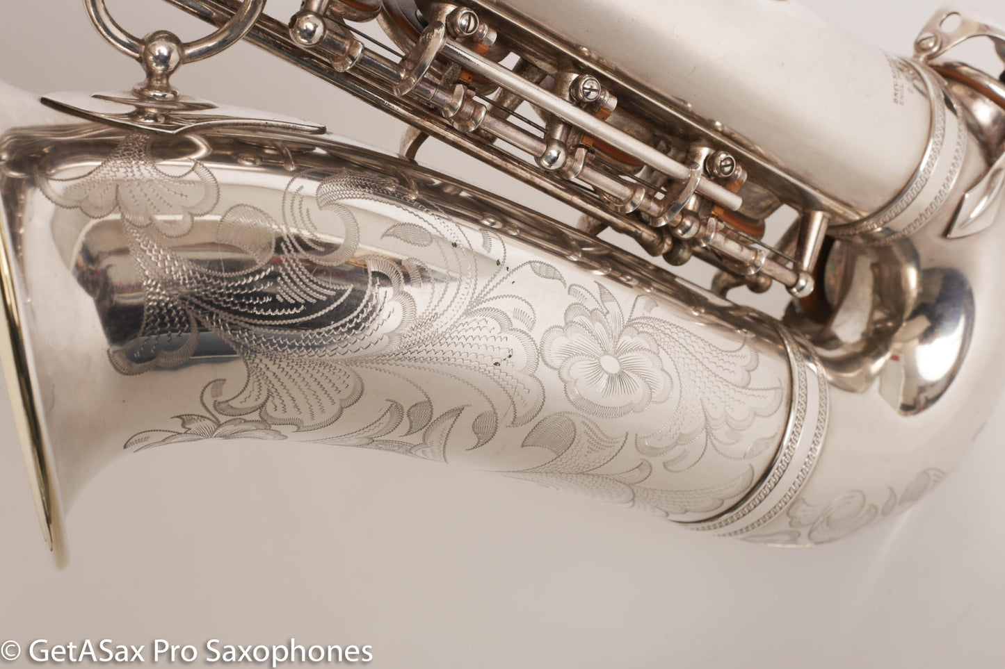 Selmer Balanced Action Alto Original Silver Plate Good Pads Beautiful 29621