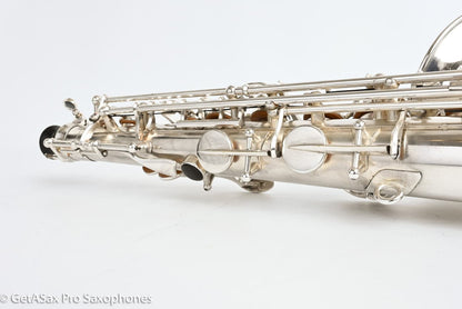 Selmer Balanced Action Alto 1945 Original Silver Fresh Overhaul 31923