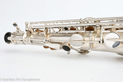 Selmer Balanced Action Alto 1945 Original Silver Fresh Overhaul 31923