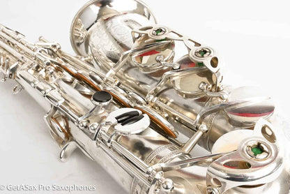 Selmer Balanced Action Alto 1945 Original Silver Fresh Overhaul 31923