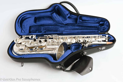 Selmer Balanced Action Alto 1945 Original Silver Fresh Overhaul 31923