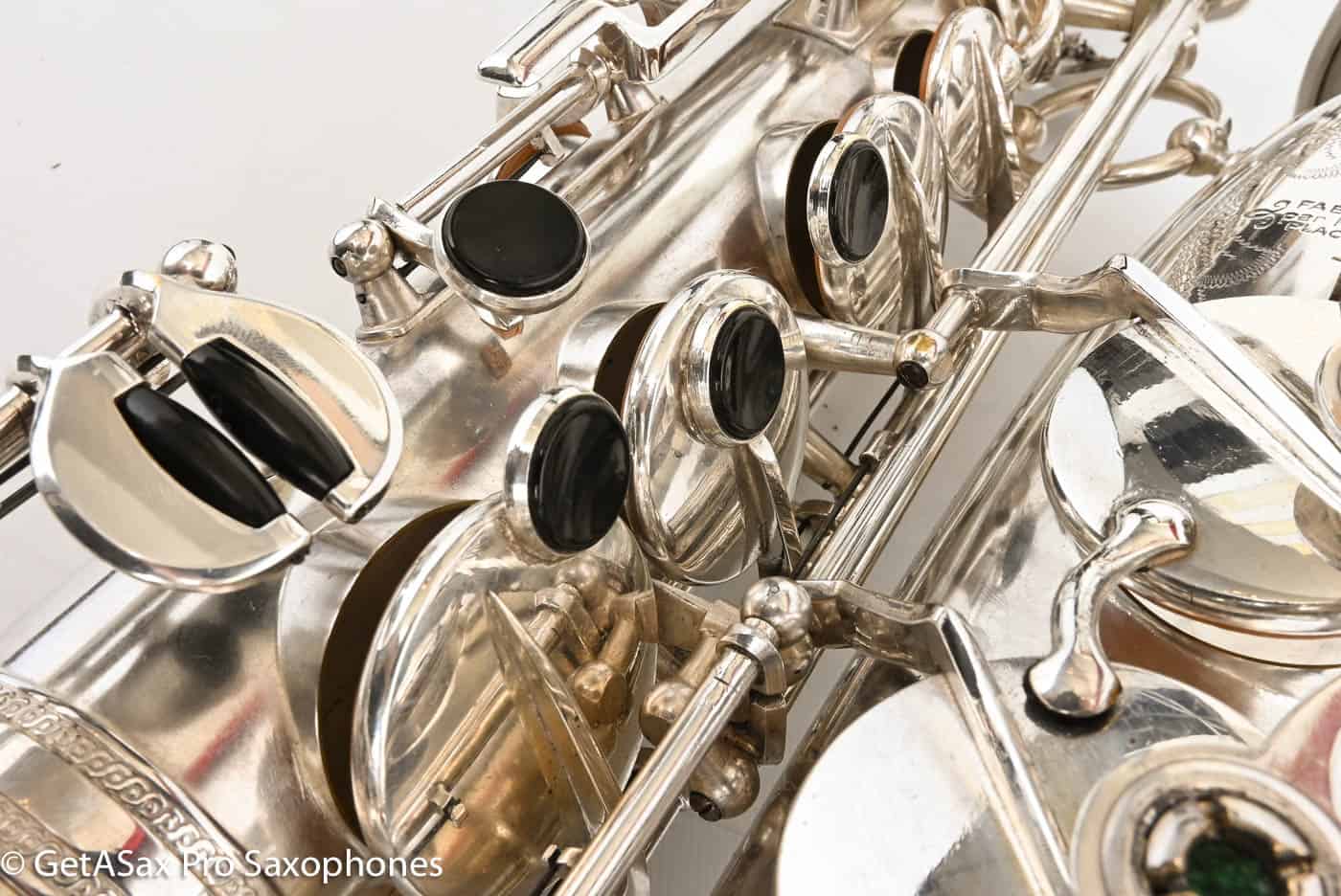 Selmer Balanced Action Alto 1945 Original Silver Fresh Overhaul 31923