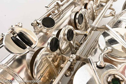 Selmer Balanced Action Alto 1945 Original Silver Fresh Overhaul 31923
