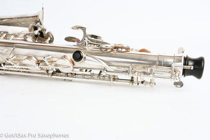 Selmer Balanced Action Alto 1945 Original Silver Fresh Overhaul 31923