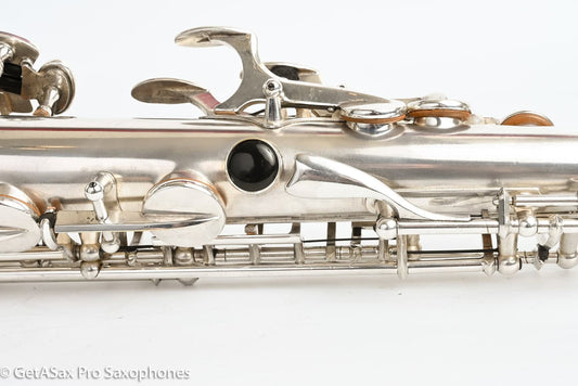 Selmer Balanced Action Alto 1945 Original Silver Fresh Overhaul 31923