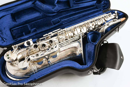 Selmer Balanced Action Alto 1945 Original Silver Fresh Overhaul 31923