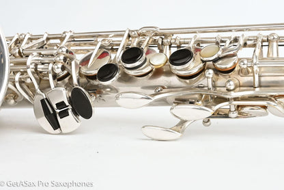 Selmer Balanced Action Alto 1945 Original Silver Fresh Overhaul 31923