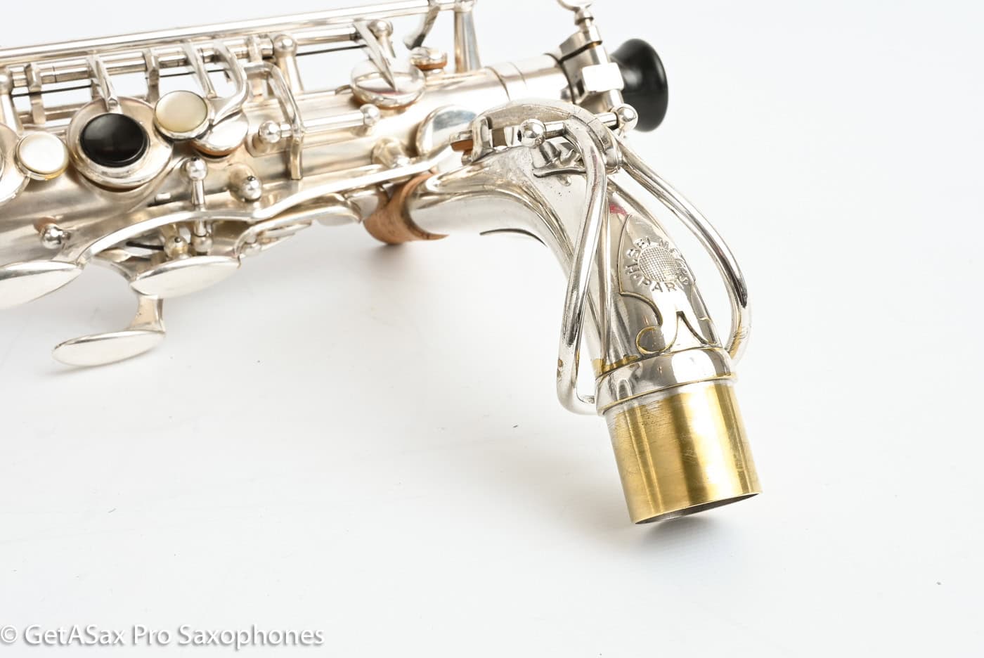 Selmer Balanced Action Alto 1945 Original Silver Fresh Overhaul 31923