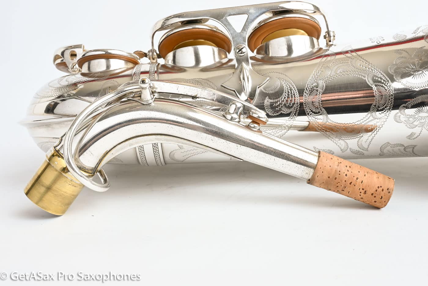 Selmer Balanced Action Alto 1945 Original Silver Fresh Overhaul 31923