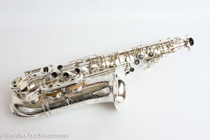 Selmer Balanced Action Alto 1945 Original Silver Fresh Overhaul 31923