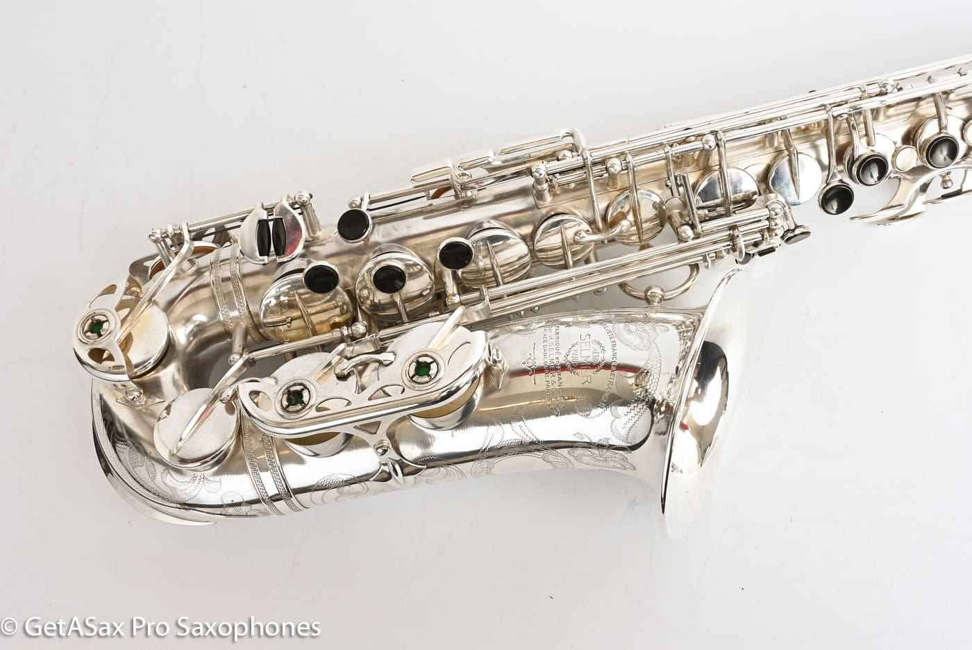 Selmer Balanced Action Alto 1945 Original Silver Fresh Overhaul 31923