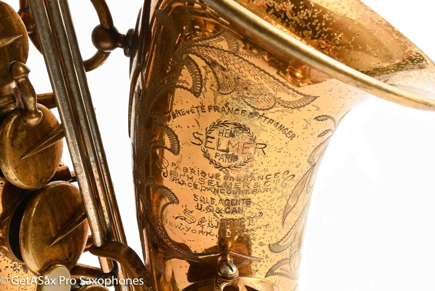 Selmer Balanced Action Alto Original Lacquer Recent Overhaul Beautiful 24710