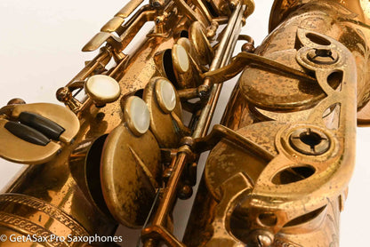 Selmer Balanced Action Alto Original Lacquer Recent Overhaul Beautiful 24710