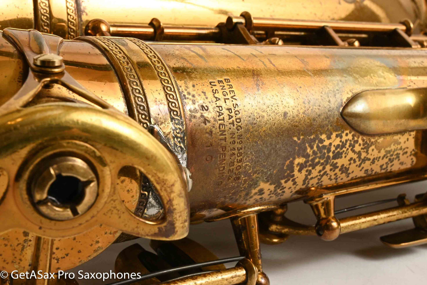 Selmer Balanced Action Alto Original Lacquer Recent Overhaul Beautiful 24710