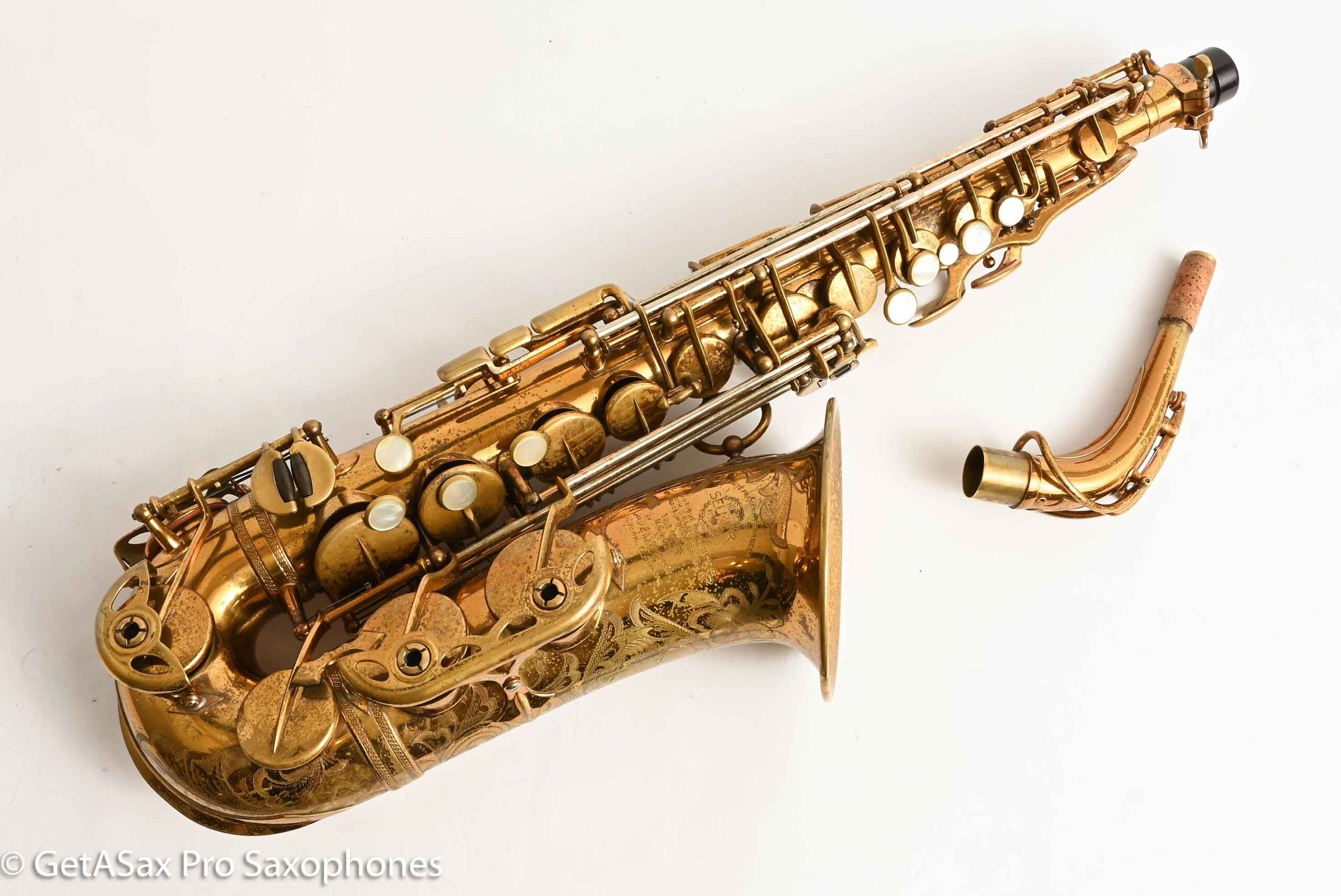 Selmer Balanced Action Alto Original Lacquer Recent Overhaul