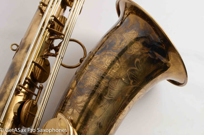 Selmer Balanced Action Baritone American Engraved Fresh Overhaul Stunningly Gorgeous 21083