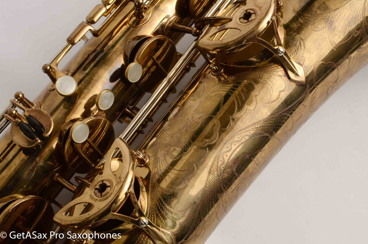 Selmer Balanced Action Baritone American Engraved Fresh Overhaul Stunningly Gorgeous 21083