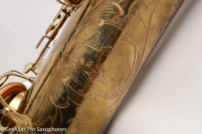 Selmer Balanced Action Baritone American Engraved Fresh Overhaul Stunningly Gorgeous 21083