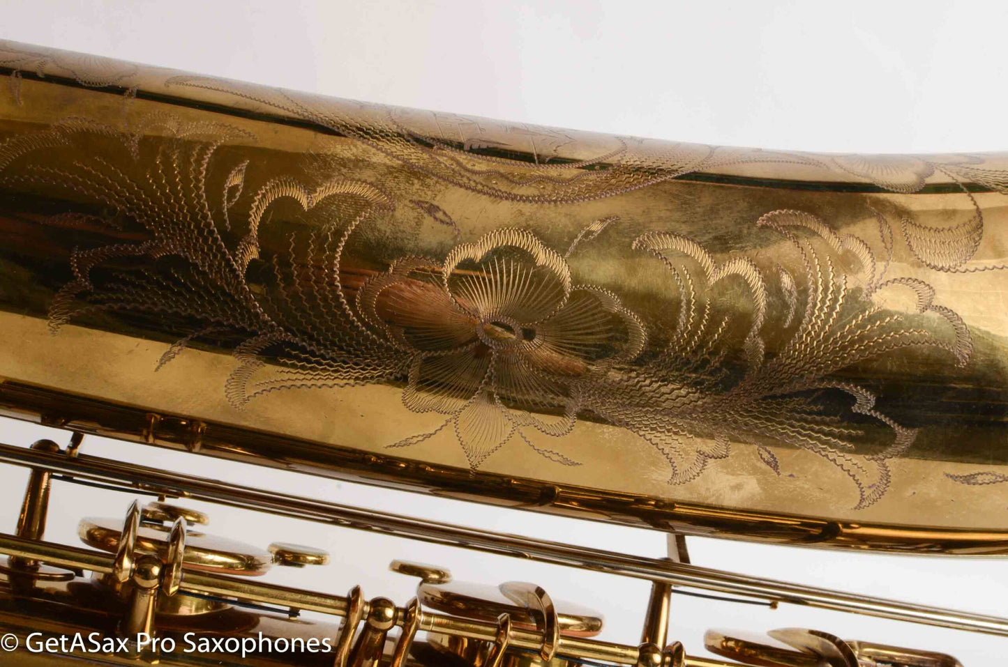 Selmer Balanced Action Baritone American Engraved Fresh Overhaul Stunningly Gorgeous 21083