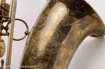 Selmer Balanced Action Baritone American Engraved Fresh Overhaul Stunningly Gorgeous 21083